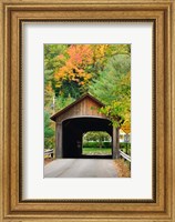 Coombs Covered Bridge, Ashuelot River in Winchester, New Hampshire Fine Art Print