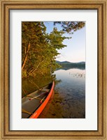 Canoe, White Lake State Park, New Hampshire Fine Art Print
