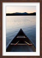 Canoe, White Lake State Park, New Hampshire Fine Art Print