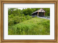 New Hampshire, Lebanon, Packard Hill Covered Bridge Fine Art Print