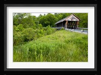 New Hampshire, Lebanon, Packard Hill Covered Bridge Fine Art Print