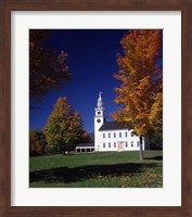 Jaffrey Centre in Autumn, New Hampshire Fine Art Print