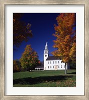 Jaffrey Centre in Autumn, New Hampshire Fine Art Print