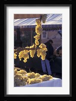 Market on Cours Saleya, Old Town Nice, France Fine Art Print