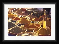 Morning Market Scene in Old Town Nice, France Fine Art Print