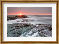 Sunrise near Brenton Point State Park, Newport, Rhode Island Fine Art Print