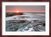 Sunrise near Brenton Point State Park, Newport, Rhode Island Fine Art Print