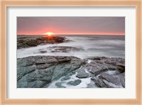 Sunrise near Brenton Point State Park, Newport, Rhode Island Fine Art Print