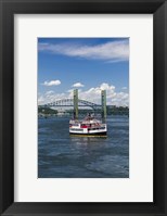 New Hampshire, Portsmouth, harbor ferry, Portsmouth Harbor Fine Art Print
