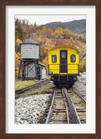 New Hampshire, White Mountains, Bretton Woods, Mount Washington Cog Railway Fine Art Print