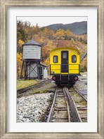 New Hampshire, White Mountains, Bretton Woods, Mount Washington Cog Railway Fine Art Print