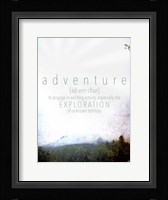 Adventure Definition Fine Art Print