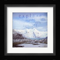 Explore Definition Fine Art Print