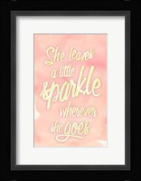She Leaves a Sparkle 2 Fine Art Print