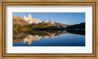 Mt Fitzroy Reflections, Laguna Capri, Argentina Fine Art Print