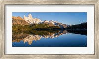 Mt Fitzroy Reflections, Laguna Capri, Argentina Fine Art Print