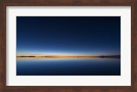 Twilight over the Salar De Uyuni, Altiplano, Bolivia Fine Art Print