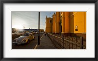 Volkswagen Beetle, Parroquia De San Pedro, Cholula, Mexico Fine Art Print