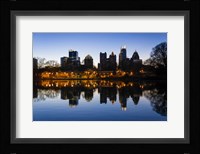Lake at Dusk,  Atlanta, Georgia Fine Art Print