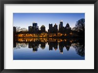 Lake at Dusk,  Atlanta, Georgia Framed Print