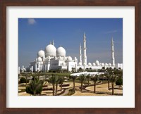 Sheikh Zayed Bin Sultan Al Nahyan Grand Mosque, Abu Dhabi, United Arab Emirates Fine Art Print