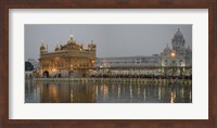 Golden Temple at Dusk, Amritsar, India Fine Art Print