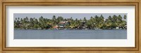 Restaurants on the Bentota River, Sri Lanka Fine Art Print