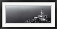 Lighthouse on the Greek island of Mykonos, South Aegean, Greece Framed Print