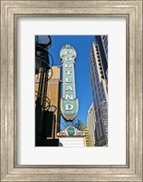 Portland Landmark Sign, Portland, Oregon Fine Art Print