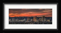 Century City, Hollywood Hills, Los Angeles, California Fine Art Print