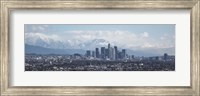 Clouds over Los Angeles, California Fine Art Print