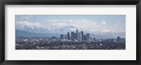 Clouds over Los Angeles, California Fine Art Print