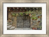 Wooden Door II, San Martin de Trevejo, Spain Fine Art Print