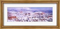 Snow Covered Bryce Canyon, Utah Fine Art Print