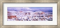 Snow Covered Bryce Canyon, Utah Fine Art Print