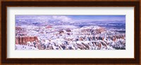 Snow Covered Bryce Canyon, Utah Fine Art Print