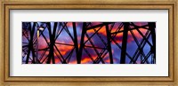 Trestles of a Railway Bridge at Sunset, Gaviota State Park, California Fine Art Print