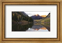 Elk Mountains & Maroon Bells Lake, Colorado Fine Art Print
