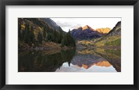 Elk Mountains & Maroon Bells Lake, Colorado Fine Art Print