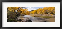 Rio Grande River, Pilar, New Mexico Fine Art Print
