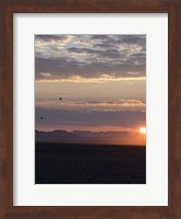 Hot Air Balloons at Dusk, Namib-Naukluft National Park, Namibia Fine Art Print