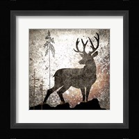Calling Deer Framed Print