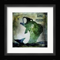 Gone Fishing Framed Print