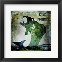 Gone Fishing Framed Print
