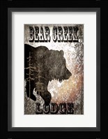 Lodge Bear Creek Lodge Fine Art Print