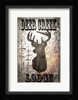 Lodge Deer Creek Lodge Framed Print