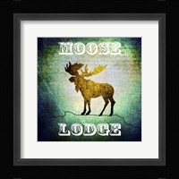 Lodge Moose Lodge Fine Art Print