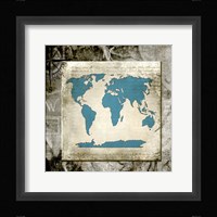 Sea Map II Fine Art Print