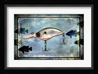 Fishing - Big Mouth Lure Framed Print