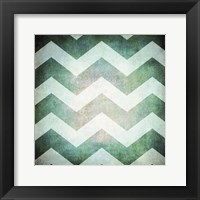 Good Times - Beach Chevron Framed Print